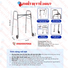 Khung Tập Đi Chữ U Sơn Tĩnh Điện Cao Cấp