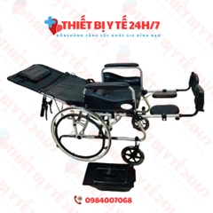 Xe lăn đa năng có bô ngả nằm, chống lật Lucass X67