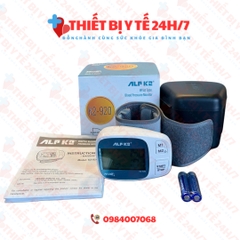 Máy Đo Huyết Áp Điện Tử Cổ Tay - Chính Hãng Nhật Bản - ALPK2 K2-920