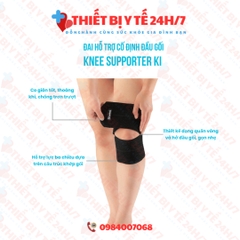 Đai đầu gối bonbone Free Knee Supporter KI – Bảo vệ khớp gối khi vận động, hỗ trợ thể thao