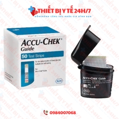 [HÀNG CHÍNH HÃNG] Que thử đường huyết Accu-Chek Guide theo dõi đường huyết (25 que)