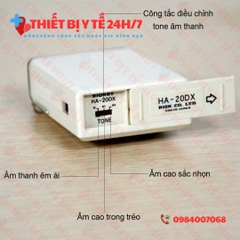 Máy Trợ Thính Chính Hãng RIONET Loại Có Dây HA-20DX MADE IN JAPAN