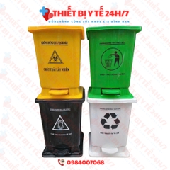 THÙNG RÁC THEO PHÂN LOẠI TRONG Y TẾ
