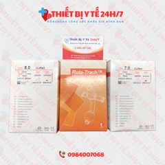 Ống Mở Khí Quản Canuyn 2 Nòng Rota-Trach Có Bóng Không Cửa Sổ Số 7 Hoặc 8 CUFFED