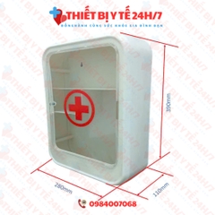 TỦ THUỐC GIA ĐÌNH BẰNG NHỰA CAO CẤP ĐỂ BÀN HOẶC TREO TƯỜNG