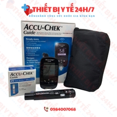[Chính hãng ROCHE-ĐỨC] MÁY ĐO ĐƯỜNG HUYẾT ACCU-CHEK GUIDE