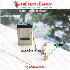 Máy Trợ Thính Chính Hãng RIONET Loại Có Dây HA-20DX MADE IN JAPAN