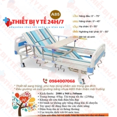 Giường Bệnh Nhân Đa Chức Năng 5 Tay Quay AKIKO A85