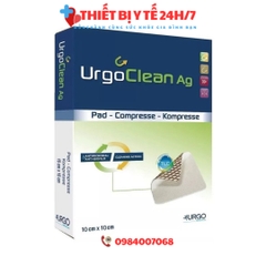 UrgoClean Ag - Gạc Chống Nhiễm Khuẩn Và Làm Sạch Toàn Diện Vết Thương