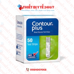 Que Thử Đường Huyết Contour Plus (Hộp 50 que)