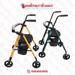 KHUNG TẬP ĐI CÓ GHẾ NGỒI VÀ GIỎ ĐỰNG ĐỒ LUCASS W67