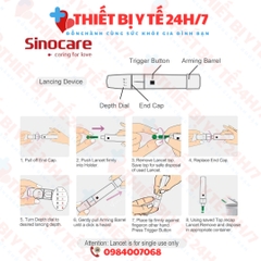 [BH TRỌN ĐỜI] MÁY ĐO ĐƯỜNG HUYẾT SAFE – ACCU SINOCARE