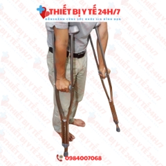 NẠNG CHỐNG NÁCH TẬP ĐI CAO CẤP CHẤT LIỆU INOX