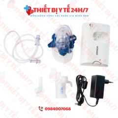 Máy xông khí dung Omron NE-C801 kiểm soát hen suyễn, viêm phế quản mãn tính