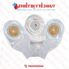 [CHÍNH HÃNG] Túi hậu môn nhân tạo cao cấp loại trắng trong 0232 hộp 10 cái + 2 kẹp