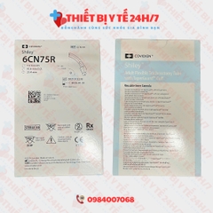 Ống Canuyn Mở Khí Quản Hai Nòng Shiley - 6CN75R (có bóng, không cửa sổ)