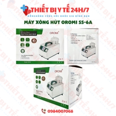 Máy xông hút + khí dung 2 trong 1 Oromi SS-6A 15L