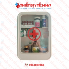 TỦ THUỐC GIA ĐÌNH BẰNG NHỰA CAO CẤP ĐỂ BÀN HOẶC TREO TƯỜNG