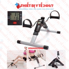 Bàn đạp tập chân, tay kháng lực cho người tai biến - có màn hình