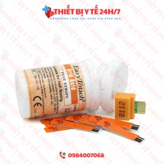 Que Thử Acid Uric - Gout Cho Máy Đo Rossmax Easy Touch GCU ET322 hộp 25 que