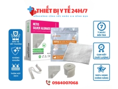 Gạc HETIS Alginate Silver kháng khuẩn - Thấm hút dịch, liền thương nhanh, chế sự phát triển của vi khuẩn
