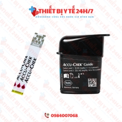 [HÀNG CHÍNH HÃNG] Que thử đường huyết Accu-Chek Guide theo dõi đường huyết (50 que)