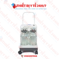 Máy hút dịch 2 bình 7A - 23D