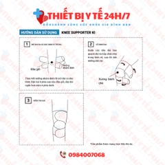Đai đầu gối bonbone Free Knee Supporter KI – Bảo vệ khớp gối khi vận động, hỗ trợ thể thao