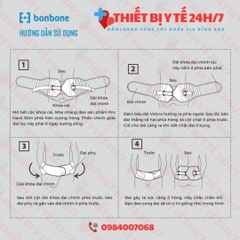 ĐAI CỐ ĐỊNH LƯNG CỘT SỐNG BONBONE – PRO HARD SLIM (Made in Japan)