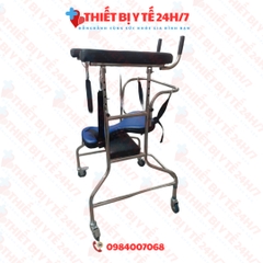 KHUNG TẬP ĐI CÓ GHẾ NGỒI CHO NGƯỜI BỊ TAI BIẾN