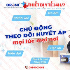 Máy Đo Huyết Áp Điện Tử Bắp Tay DBP-1307 - Bao Tay Liền Thân Máy - Đọc Kết Quả Tiếng Việt