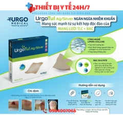 UrgoTul Ag/Silver - Gạc Lưới Kháng Khuẩn Hiệu Quả