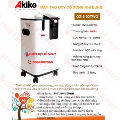 Máy tạo oxy kèm khí dung Akiko 5 lít/phút