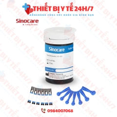 [BH TRỌN ĐỜI] MÁY ĐO ĐƯỜNG HUYẾT SAFE – ACCU SINOCARE