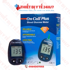 [HÀNG CHÍNH HÃNG NHẬP KHẨU] MÁY ĐO ĐƯỜNG HUYẾT ON CALL PLUS