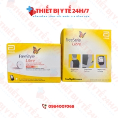 [Chính Hãng] MÁY ĐO ĐƯỜNG HUYẾT KHÔNG CẦN LẤY MÁU FREESTYLE LIBRE
