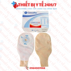 [HÀNG CHÍNH HÃNG] Túi Hậu môn nhân tạo 1 mảnh CONVATEC STOMADRESS PLUS màu trắng trong hoặc nâu đục hộp 30 cái