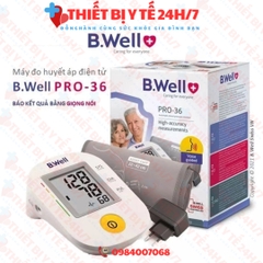 Máy đo huyết áp bắp tay B.Well Swiss PRO-36 Có giọng nói Tiếng Việt