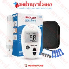 [BH TRỌN ĐỜI] MÁY ĐO ĐƯỜNG HUYẾT SAFE – ACCU SINOCARE