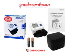 Máy Đo Huyết Áp Cổ Tay Omron HEM-6161