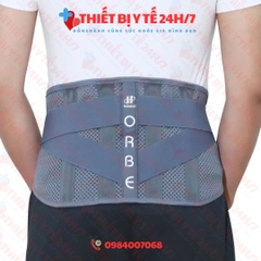 Đai Lưng Olumba H5 Orbe Mẫu Mới Thoáng Khí - Hỗ Trợ Cột Sống Lưng Thoát Vị, Thoái Hoá