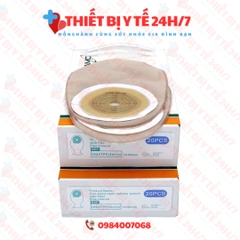 [CHÍNH HÃNG] Túi hậu môn nhân tạo loại đục có than hoạt tính khử mùi 1023TPF ( 2 in 1) kẹp liền từng cái