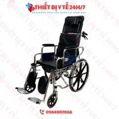 Xe lăn đa năng có bô ngả nằm bánh đúc Lucass X7B