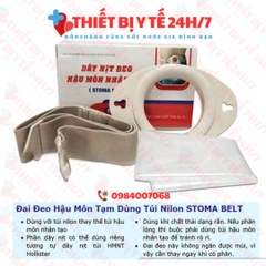 [CHÍNH HÃNG] Đai Đeo Hậu Môn Tạm Dùng Túi Nilon STOMA BELT - Dây Đeo Túi Phân