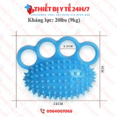 BÓNG GAI CAO SU TẬP CƠ TAY PHỤC HỒI CHỨC NĂNG SAU TAI BIẾN - BÓNG TẬP TAY CÓ XỎ NGÓN