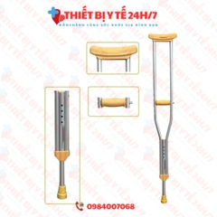 NẠNG CHỐNG NÁCH TẬP ĐI CAO CẤP CHẤT LIỆU HỢP KIM NHÔM