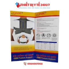Đai Chống Gù Lưng Cố Định Cột Sống ORBE