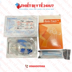 Ống Mở Khí Quản Canuyn 2 Nòng Rota-Trach Có Bóng Có Cửa Sổ Số 7 Và 8 CUFFED+FEN