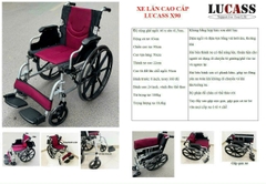 Xe lăn vành đúc Lucass X90