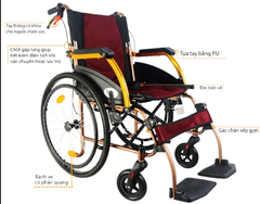 Xe Lăn Siêu Nhẹ Lucass X65